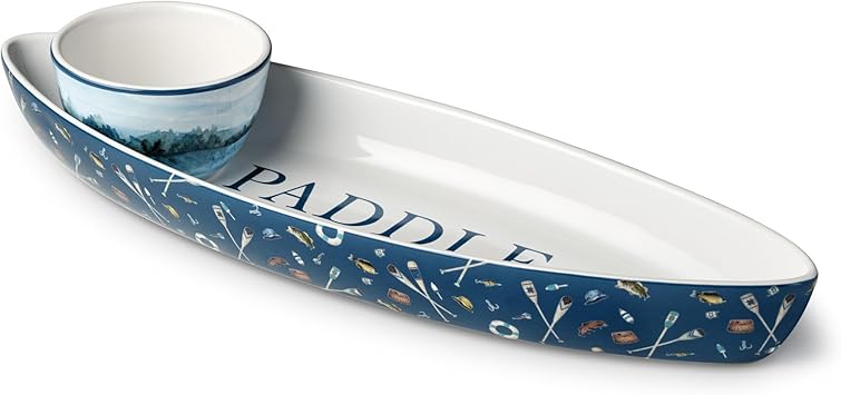 Chip and Dip Set Wake At The Lake 3-D Canoe 2PC - Thumbnail 2