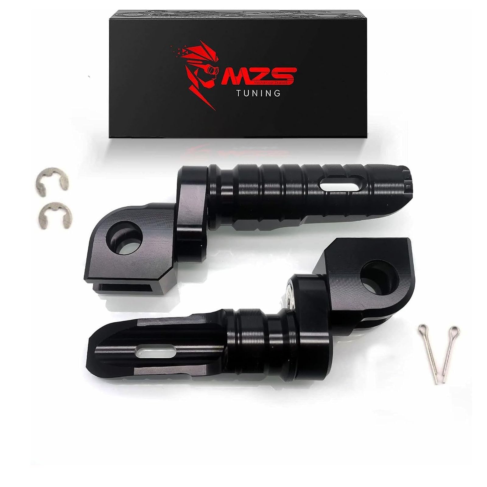 MZS Motorcycle Front Foot Pegs for GROM Monkey CBR600RR CBR1000RR CBR650R