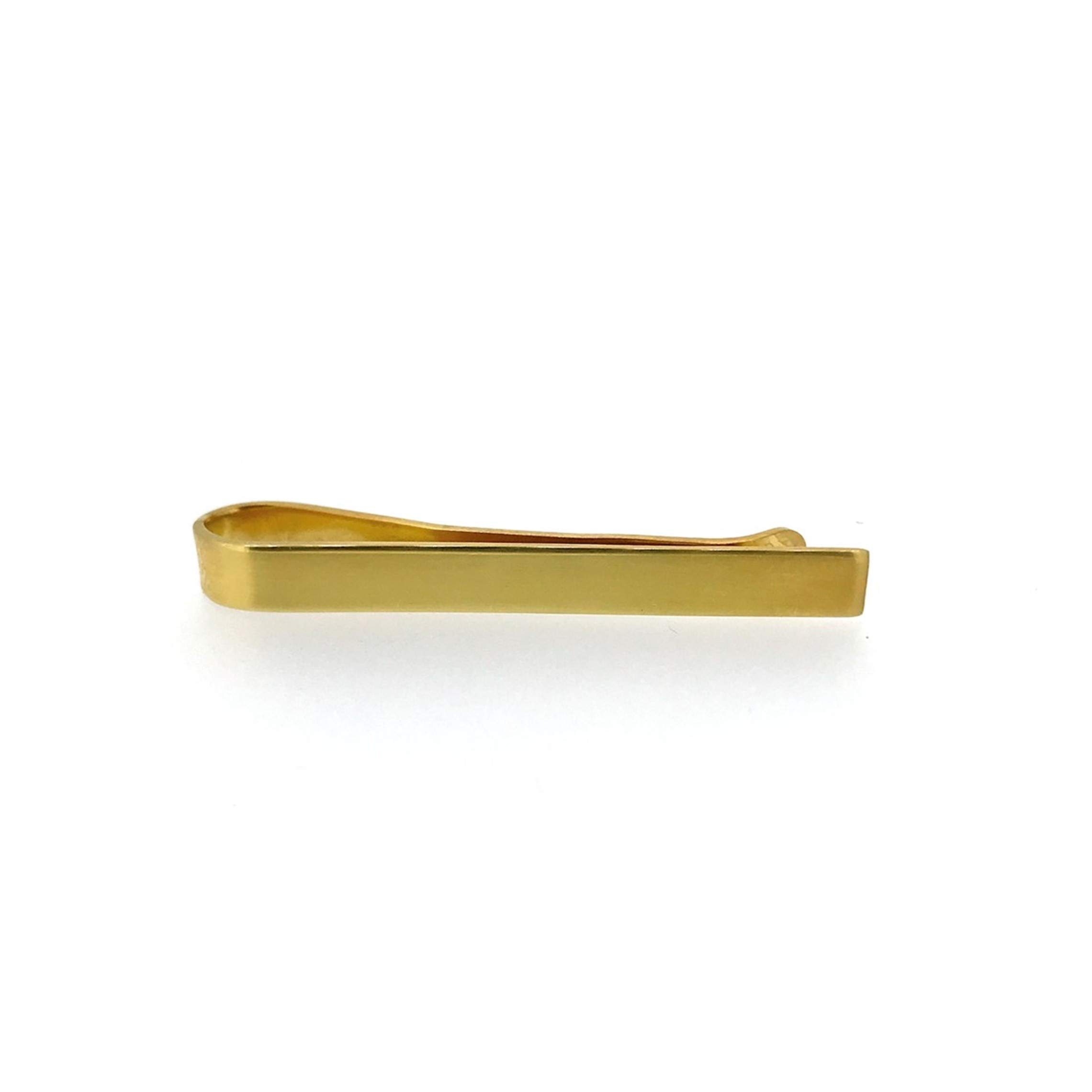 Roberts & Co Krawattennadel 18 Karat Gold Vermeil 5 mm gepunzt Krawattennadel