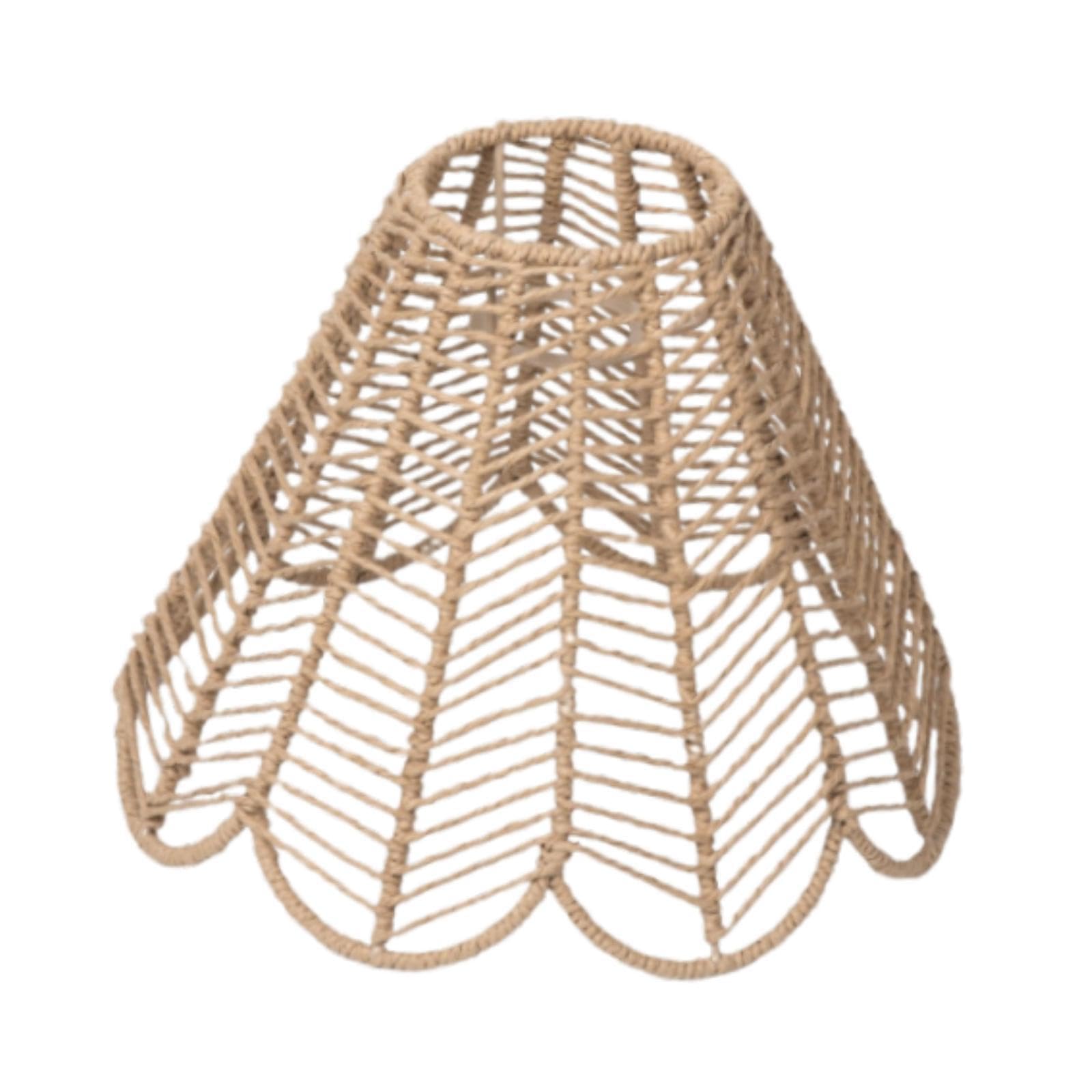 QUILSTM Woven Lampshade Small Boho Shade Replacement Easy to Install