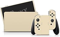 Vista 3 de Tacky Design Skin clásico de color sólido compatible con Nintendo Switch OLED Skin Vinilo 3M Nintendo Switch OLED Pegatinas Color simple