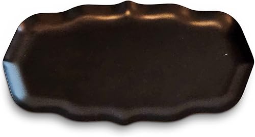 Miniatura 3 de Anacua House  Juego de 4 accesorios para velas  Bandeja metálica festoneada  Snuffer de velas  Cortador de mecha de vela  Dipper de velas (negro)