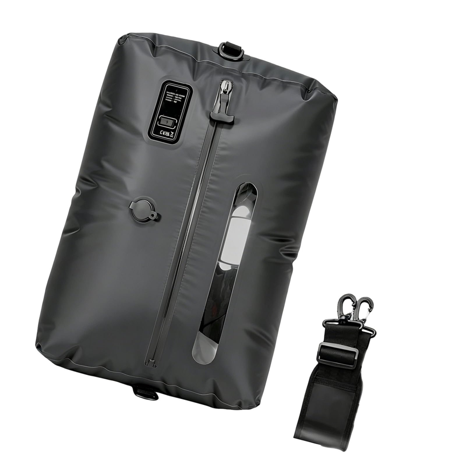 Elnwnnkc Built in Compression Storage Bag for Clothes Blankets Featuring Sturdy TPU Construction and Clear View Design Clothes Storage Bags