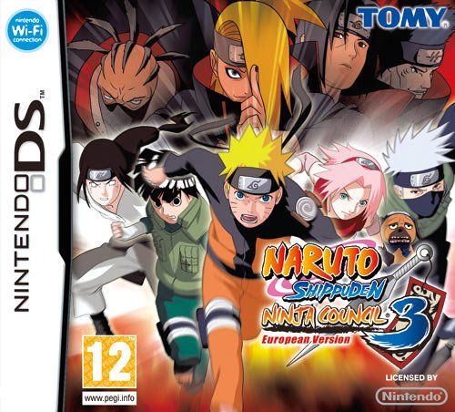 Nintendo DS Naruto Shippuden Ninja Council 3 E. Ver.