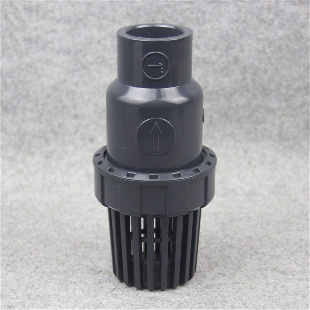 Filtro de agua PVC 50mm para bombas de entrada en sistemas de acuarios de alta resistencia