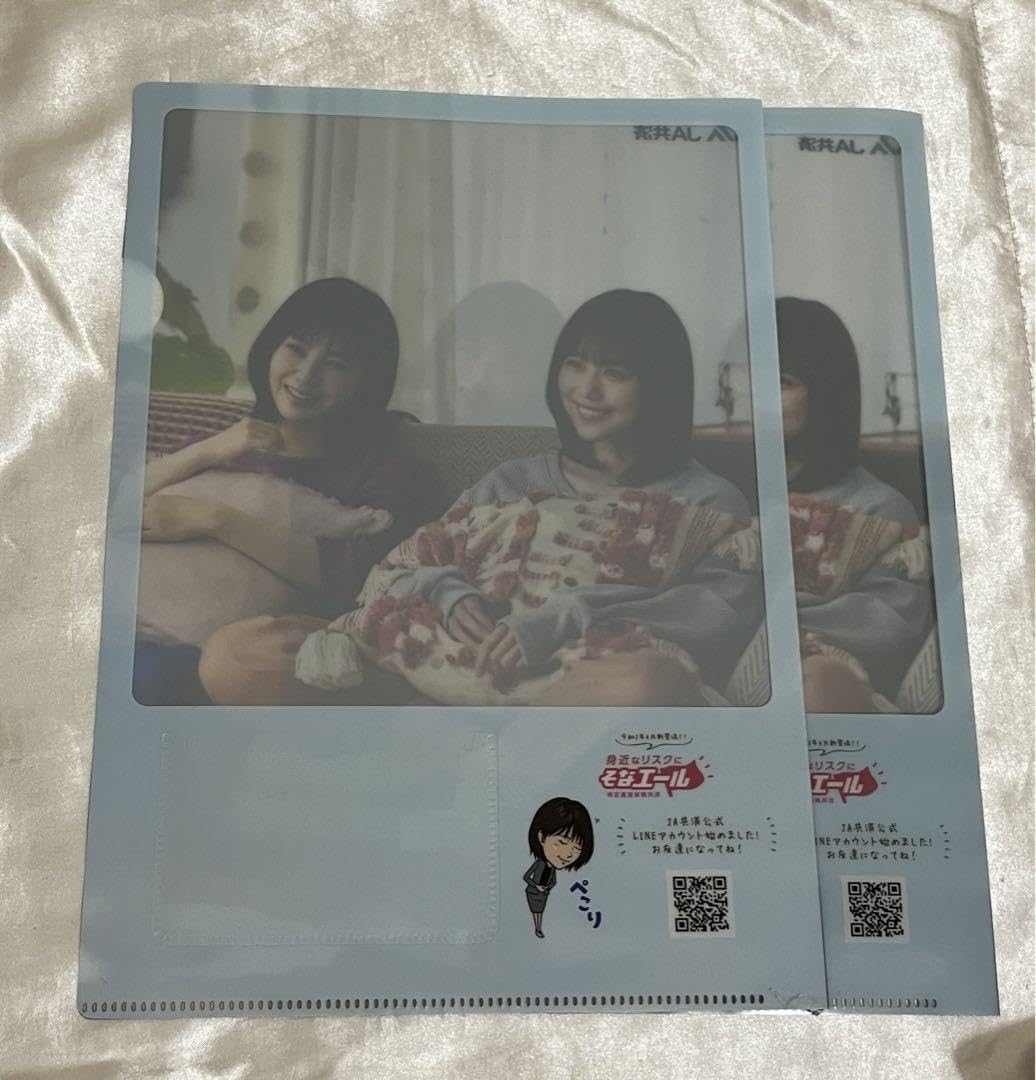 【今なら2枚セット‼︎】【超希少品‼︎】 有村架純 A4 クリアファイル Amazon.co.jp: JA共済 有村架純 浜辺美波 クリアファイル 2枚