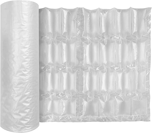 Miniatura 17 de Cojines de aire de película de cojín de aire, bolsas de burbujas de aire, rollo de embalaje, películas de cojín de aire solo compatibles con máquina