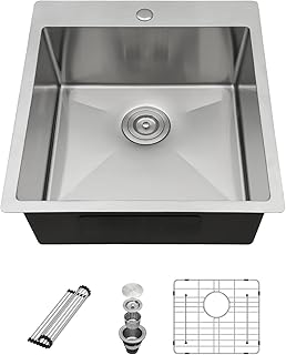 18 Drop Bar Sink - Sarlai 18 Inch Bar Prep Si...,