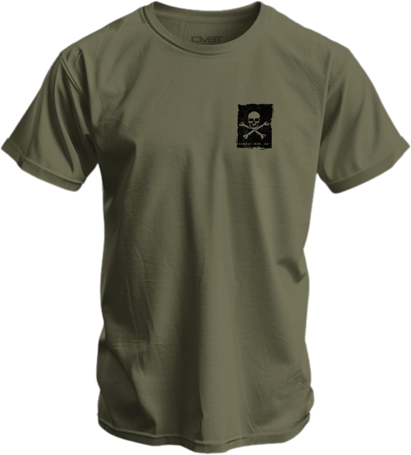 Combat Iron Men’s Graphic Short Sleeve T-Shirt | Don't Go Gently Graphic Tee | Athletic Fit Shirt