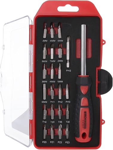 Miniatura 2 de BIRCHWOOD CASEY Kit de destornilladores básicos  Juego de 22 llaves de armería duraderas y versátiles  Estuche incluido