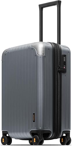 LEVEL8 Carry on Luggage Expandable Hardshell Suitcases PC Luggage 20 Inch