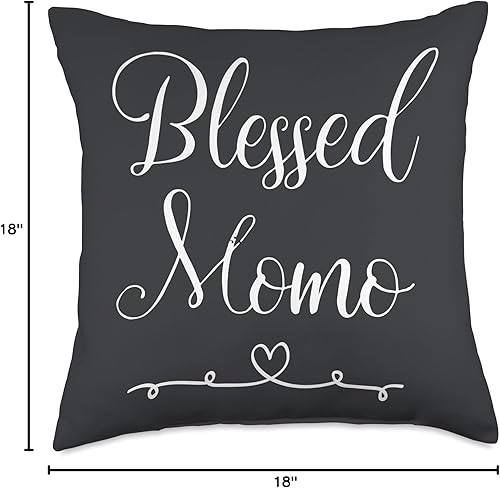 Miniatura 4 de Momo Gifts Blesd Momo - Cojín (18.0 x 18.0 in), multicolor