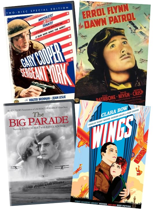 World War I Centennial Commemorative Collection: Sergeant York / The Big Parade / The Dawn Patrol & Wings [DVD, 5-Disc Set] 4-Great Films in One Powerful Collection