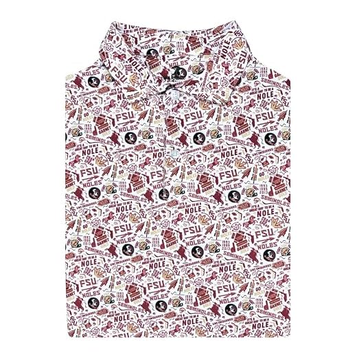 Men's Official College Golf Shirt