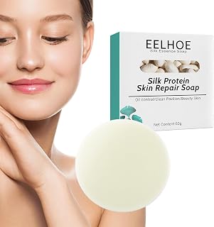 Sabonete s Para Rosto Corpo | Sabonete facial corporal em barra para limpeza,Clareamento e hidratação da pele com seda, tratamento para remoção espinhas para rosto e corpo, Ydfxf