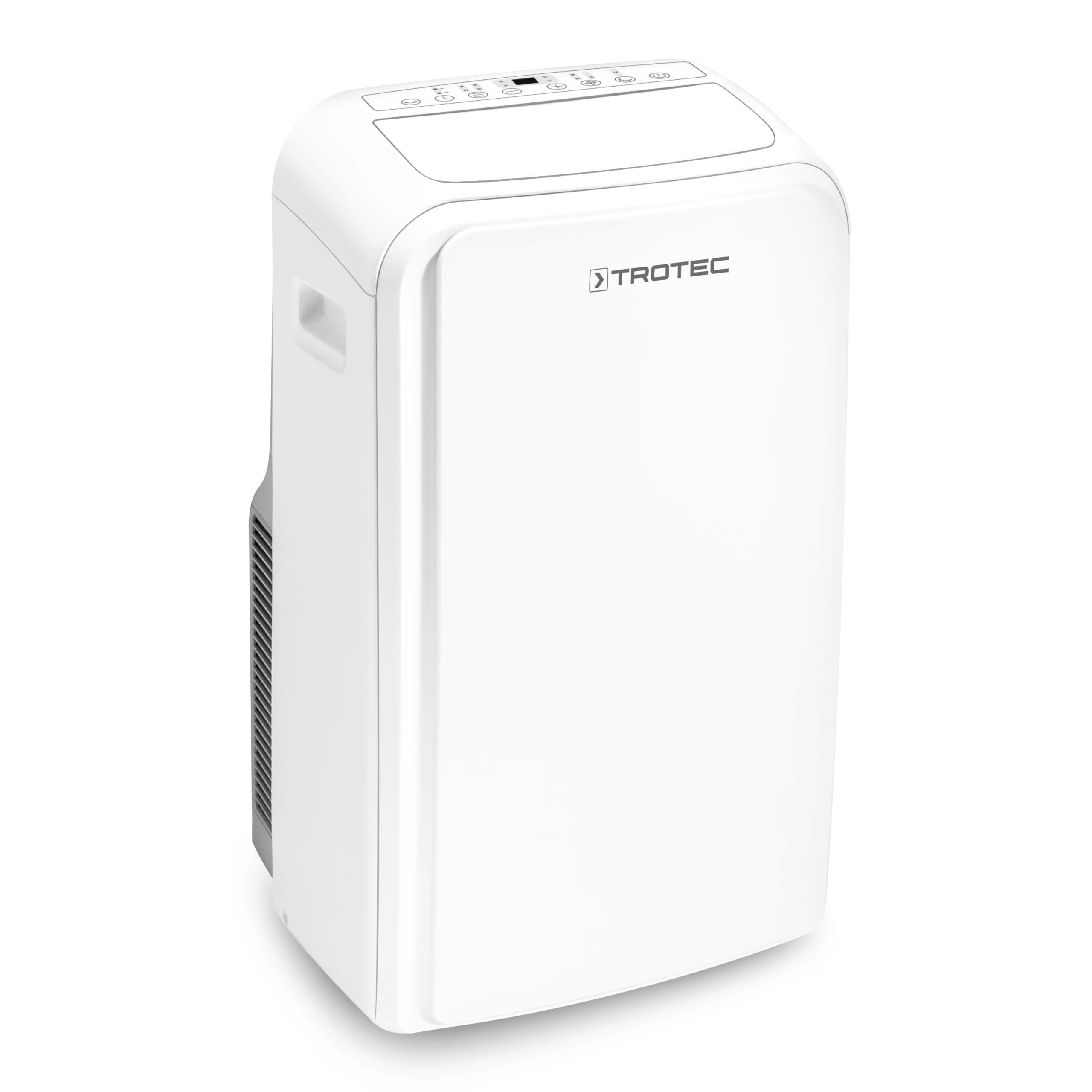 TROTEC Climatiseur mobile connecté PAC 3910 X - 3,9 kW (13 300 BTU), commande par smartphone - 3 en 1 : refroidissement, déshumidification, ventilation, pour pièces jusqu'à 130 m³, télécommandé