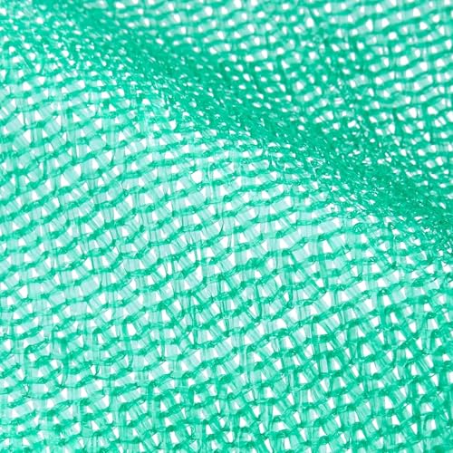 Image of Heart Home Sun Shade Net (10 x 15 Feet) Square Sheet for Plants, Farming | Green Net /Agro Net | Sunlight Protection Canopy | Netting Cloth for Terrace, Garden, Lawn, Balcony | Green