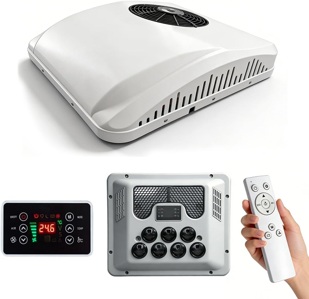 iRooVee 12V Rooftop AC