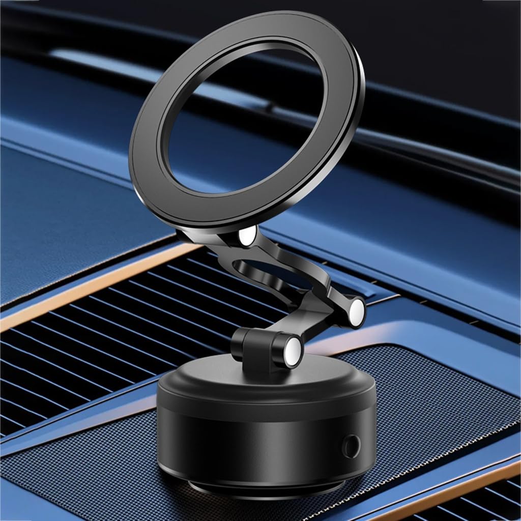 Soporte de teléfono para vehículo, ventosa al vacío con accesorio de vacío, rotación de 360 grados para una experiencia de conducción segura