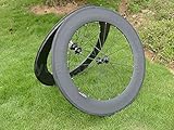 Fahrrad Carbon Laufradsatz Full Carbon UD matt Road Bike Drahtreifen Felge 88 mm Basalt Bremse Seite Breite 25 mm Toray Carbon Laufradsatz für Campagnolo