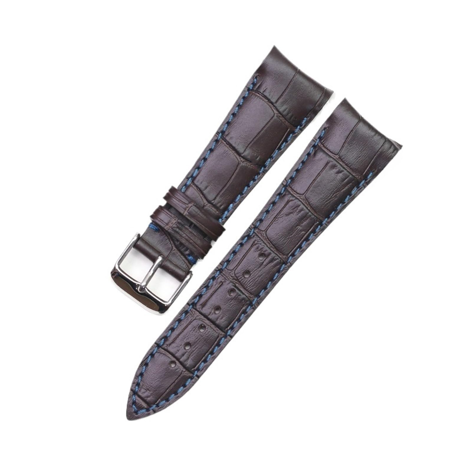 Bracelet montre Frédérique Constant FC303 FC332 FC335 cuir incurvé