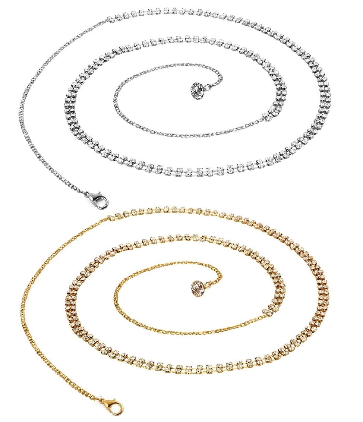 See full amazon price history chart for VAMA Fashions kamarband karddhani kandora Waist Saree Kamar Peti Belly Hip Body Chain for Women & Girls VAMA Fashions kamarband karddhani kandora Waist Saree Kamar Peti Belly Hip Body Chain for Women & Girls (B07QVDXN4H) Amazon Price History, Amazon Price Tracker