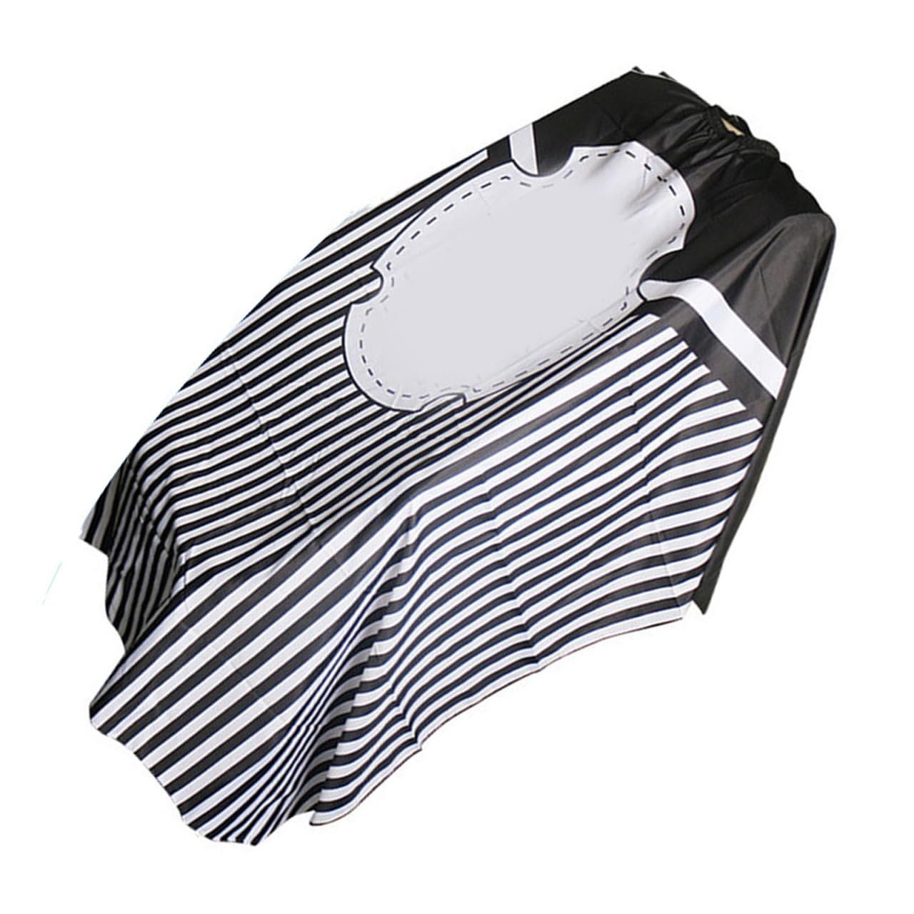 4 capas de peluquería 160 x 140 cm, capa de poliéster impermeable con patrón de lámpara giratoria, diseño práctico para corte de pelo y peluquería, delantal de peluquería profesional,