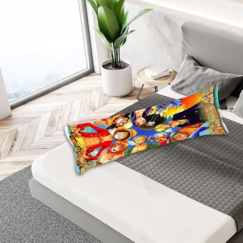 Anime Cool Body Pillow Case Cover Decorative Pillow Case Bedding Double Sided 20"X54" Extra Long Pillow Cover With Zipper Pillowcases #TOP5