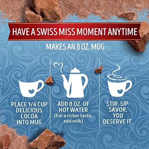Swiss Miss Milk Chocolate Flavor Hot Cocoa Mix Canister thumb #4