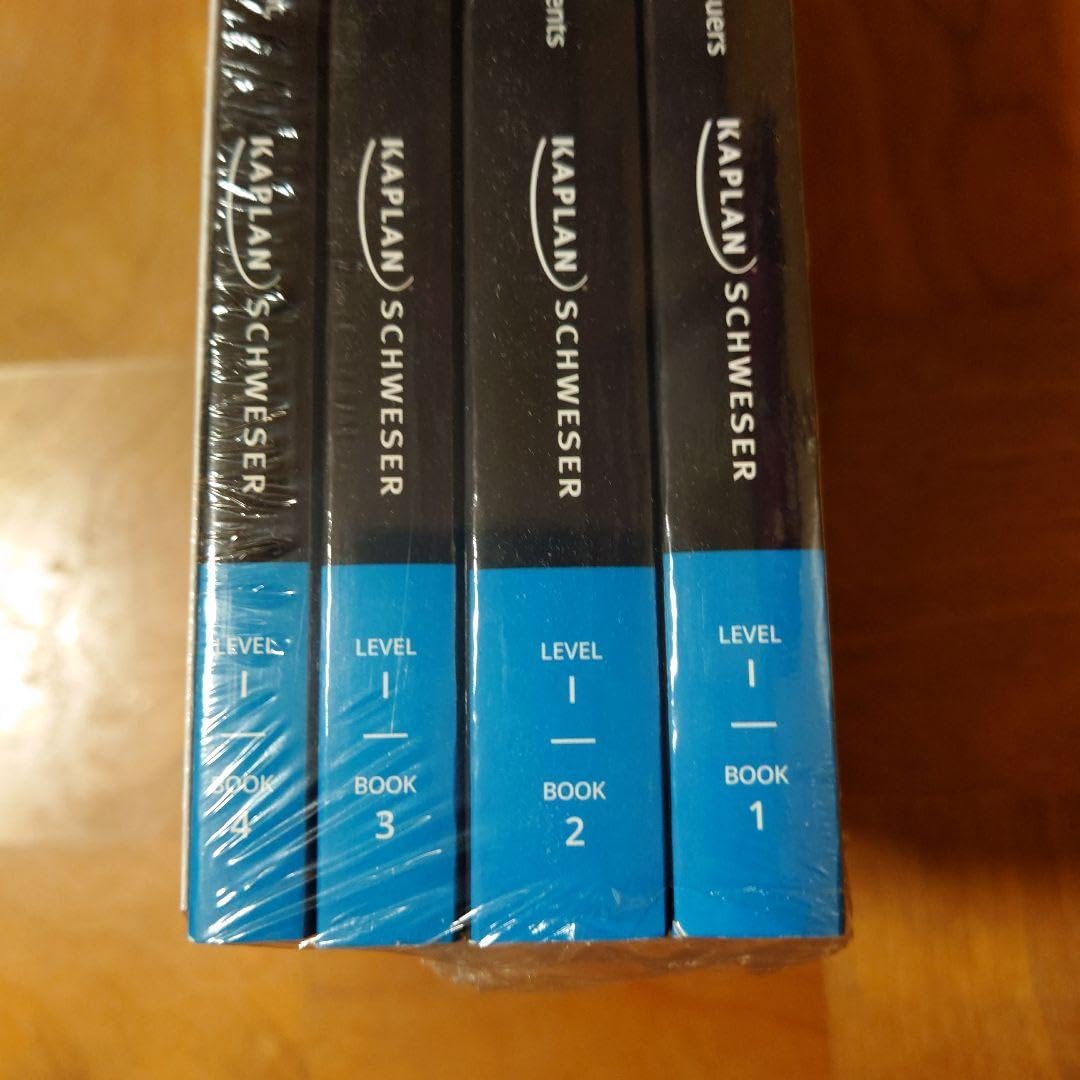 2025 CFA SchweserNotes Level 1 1-4&Qシート CFA Level 1 Quicksheet