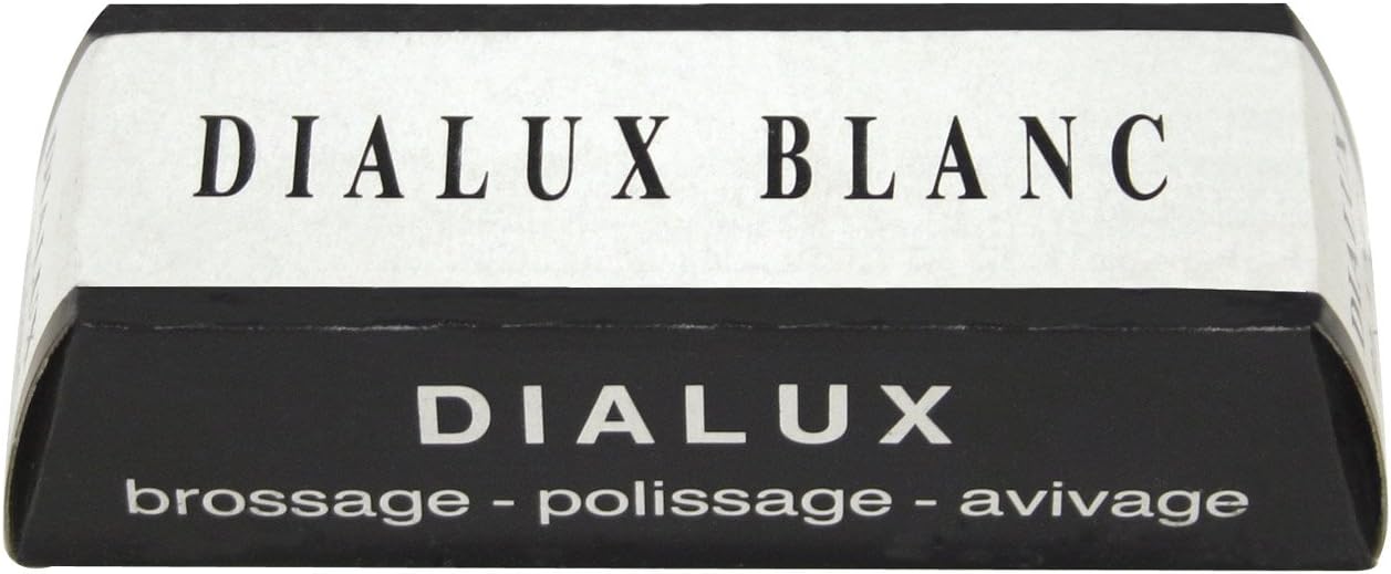 Dialux WHITE Premium Polishing Compound Bar 100g for Final Finish Polishing of All Metals