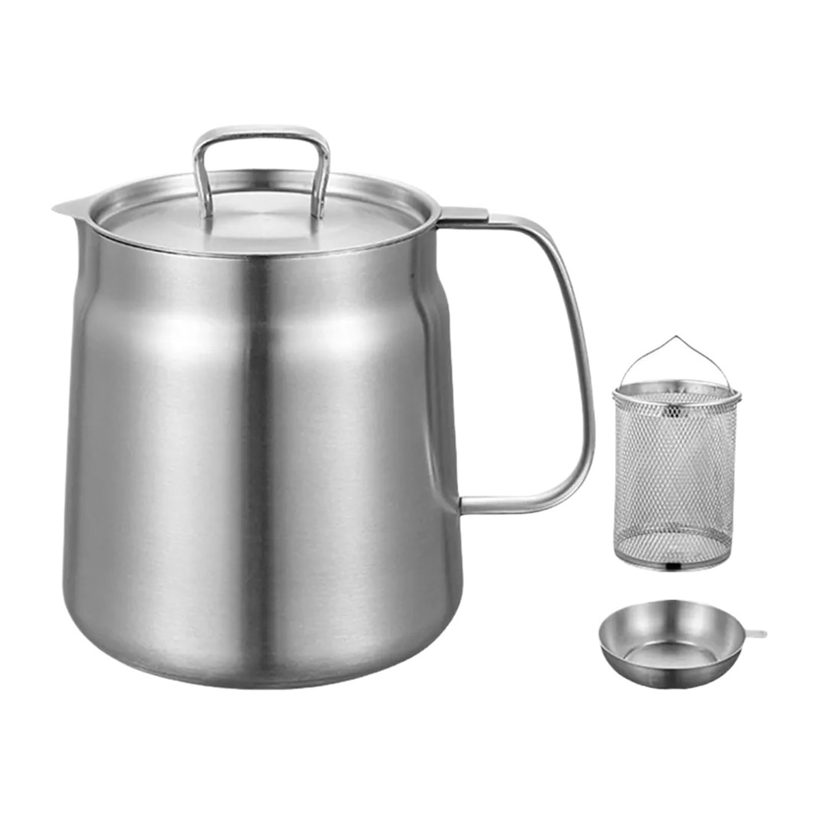 Almacenamiento De Gran Capacidad Del Contenedor Aceite Cocina Acero Inoxidable 304 Seguridad FáCil Limpieza