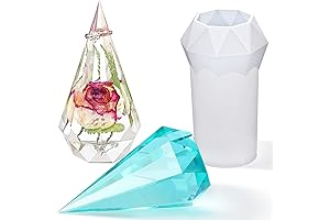 RESINWORLD Faceted Ring Cone Resin Mold