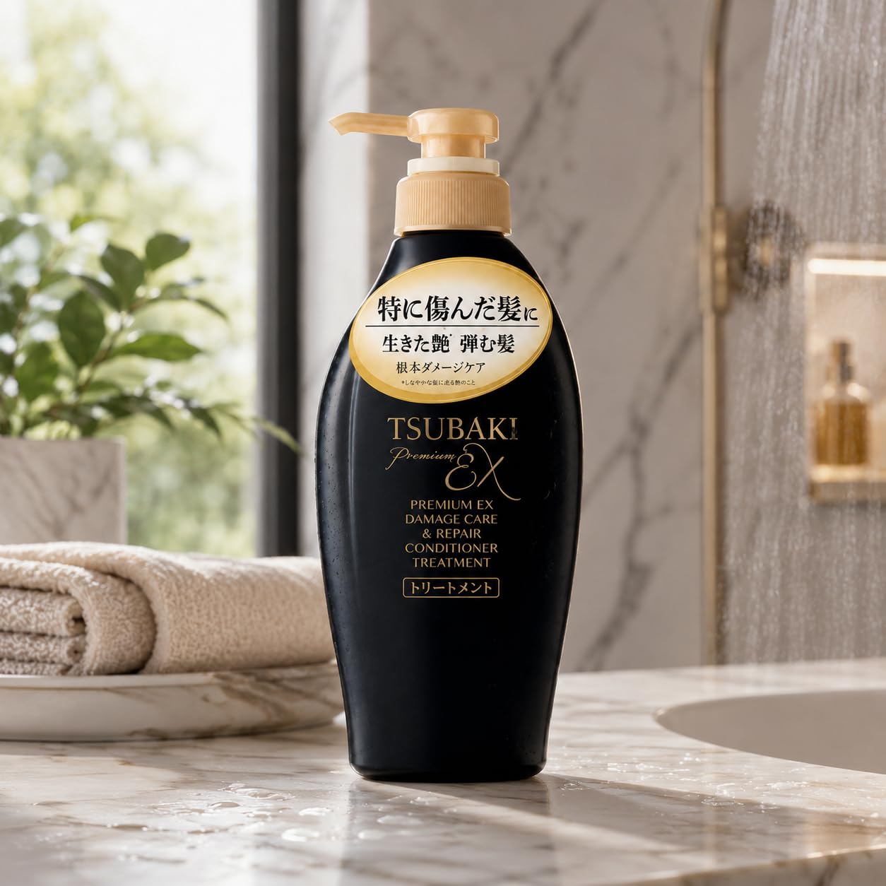 シャンプー saki Tsubaki - Premium Ex Intensive Repair Shampoo 450ml | Amazon.com.br