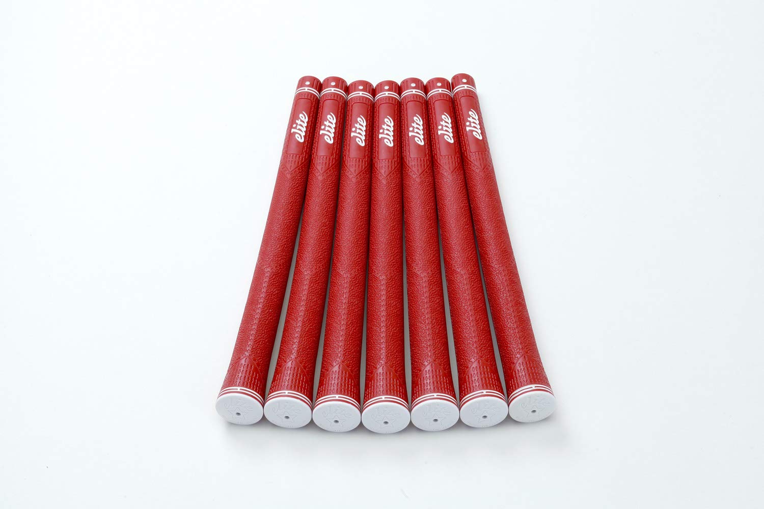 ELITEGRIPS (エリートグリップ) ゴルフ グリップ CX50 7本セット シルバーホワイト バックライン有り Amazon | elitegrips (エリートグリップ) ゴルフ グリップ CX50 7本