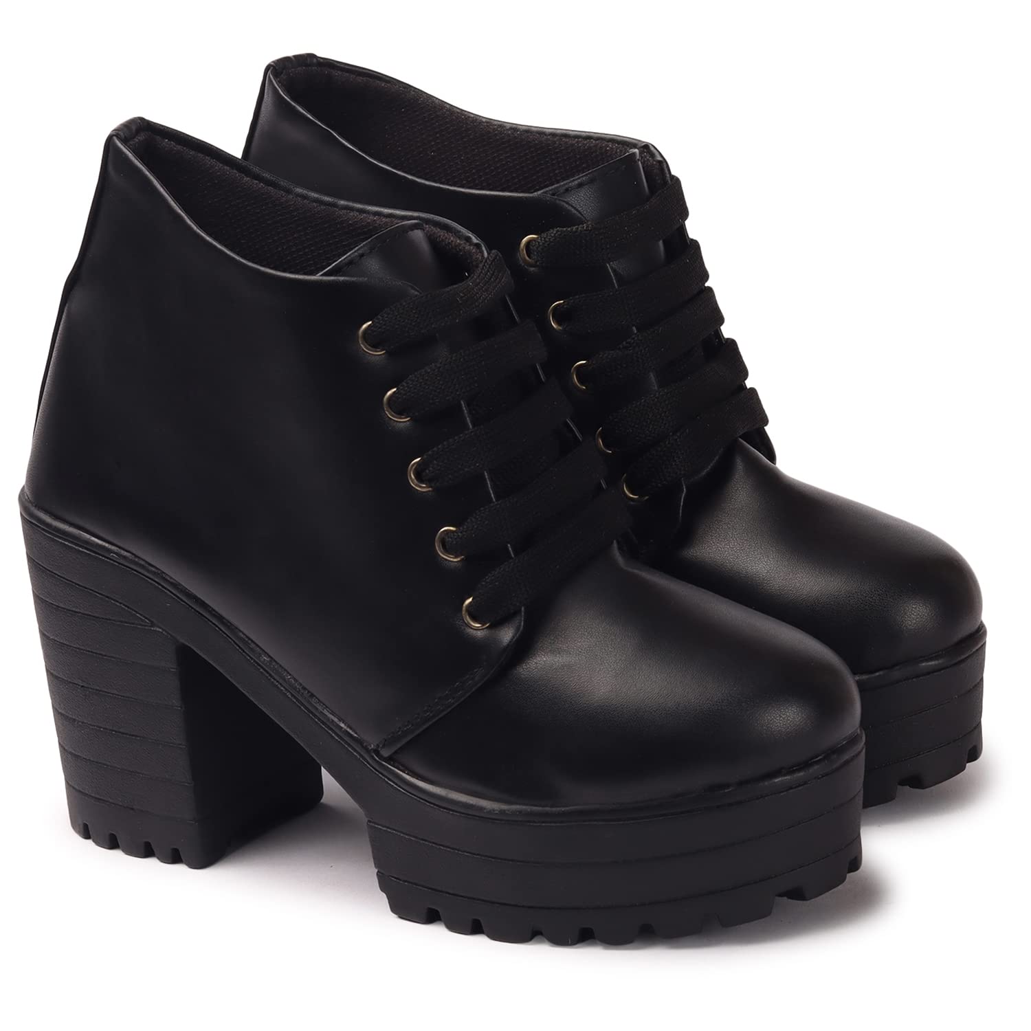 strasse paris Women's & Girls Amazing Design Stylish & Comfortable Fashion Casual Outdoor High Heel Ankle Boot-picture-27