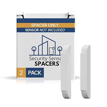 2PC Sensor Riser for Ring - DIY Contact Sensor Spacer, Compatible with Ring Home Security Systems, Accessories, 1/4 inch