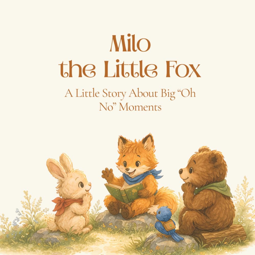 Milo the Little Fox: How to Handle Oh No Moments - Learning to Stay Calm and Safe When Things Go Wrong