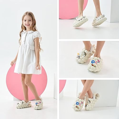 Miniatura 6 de Tobogán de burbujas para niños, toboganes de pelotas de golf para niños y niñas, toboganes de burbujas para niños, sandalias de nube desmontables 2