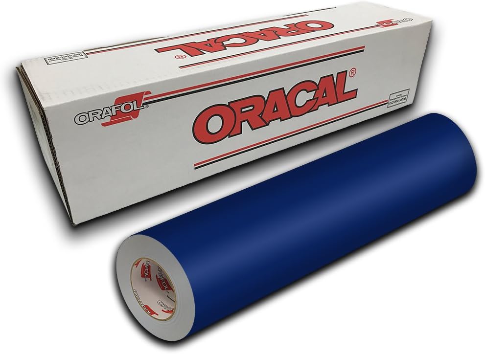 Oracal 651-12" x 10yd - Cobalt Blue 065