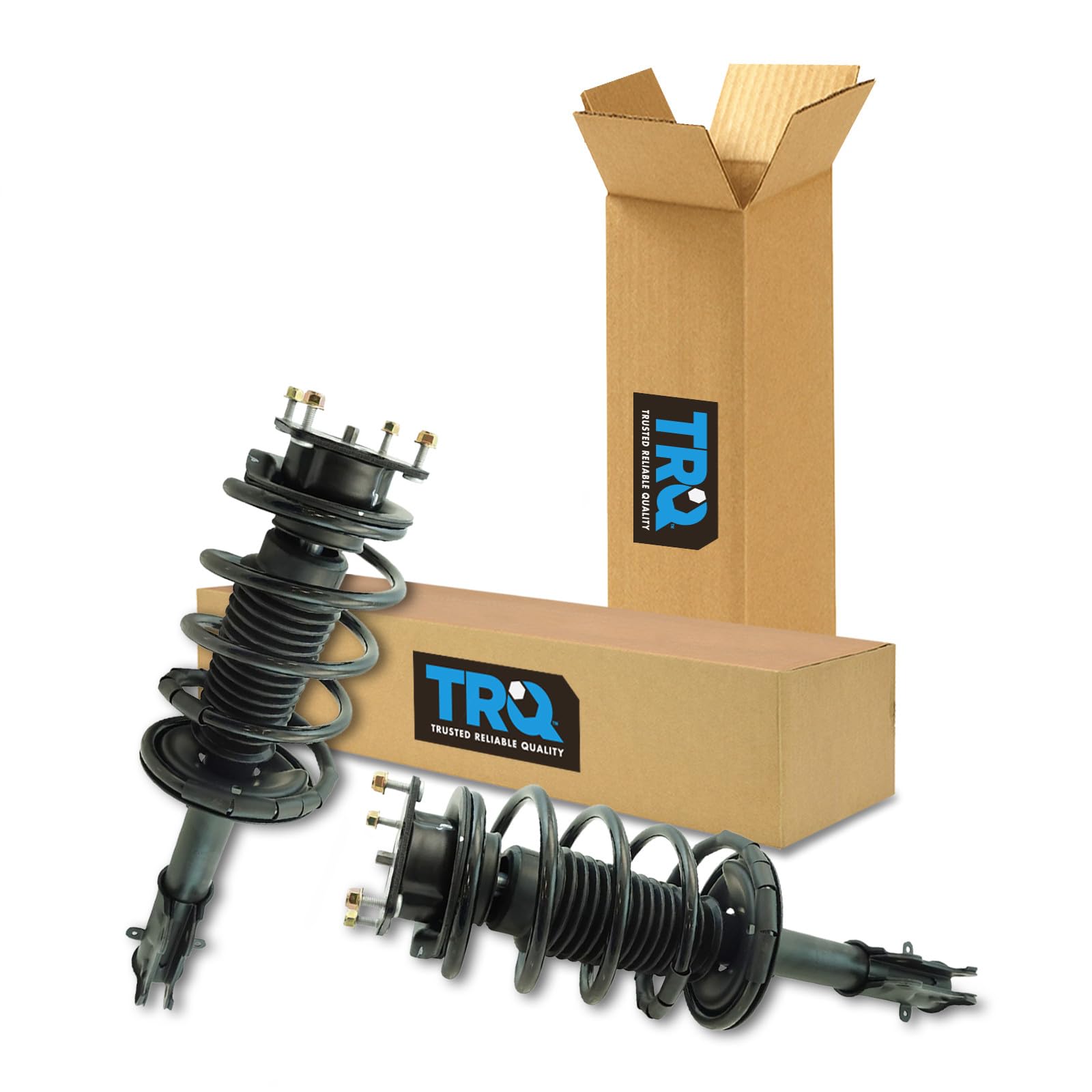 TRQ Front Strut and Spring Assembly Set 2 Piece