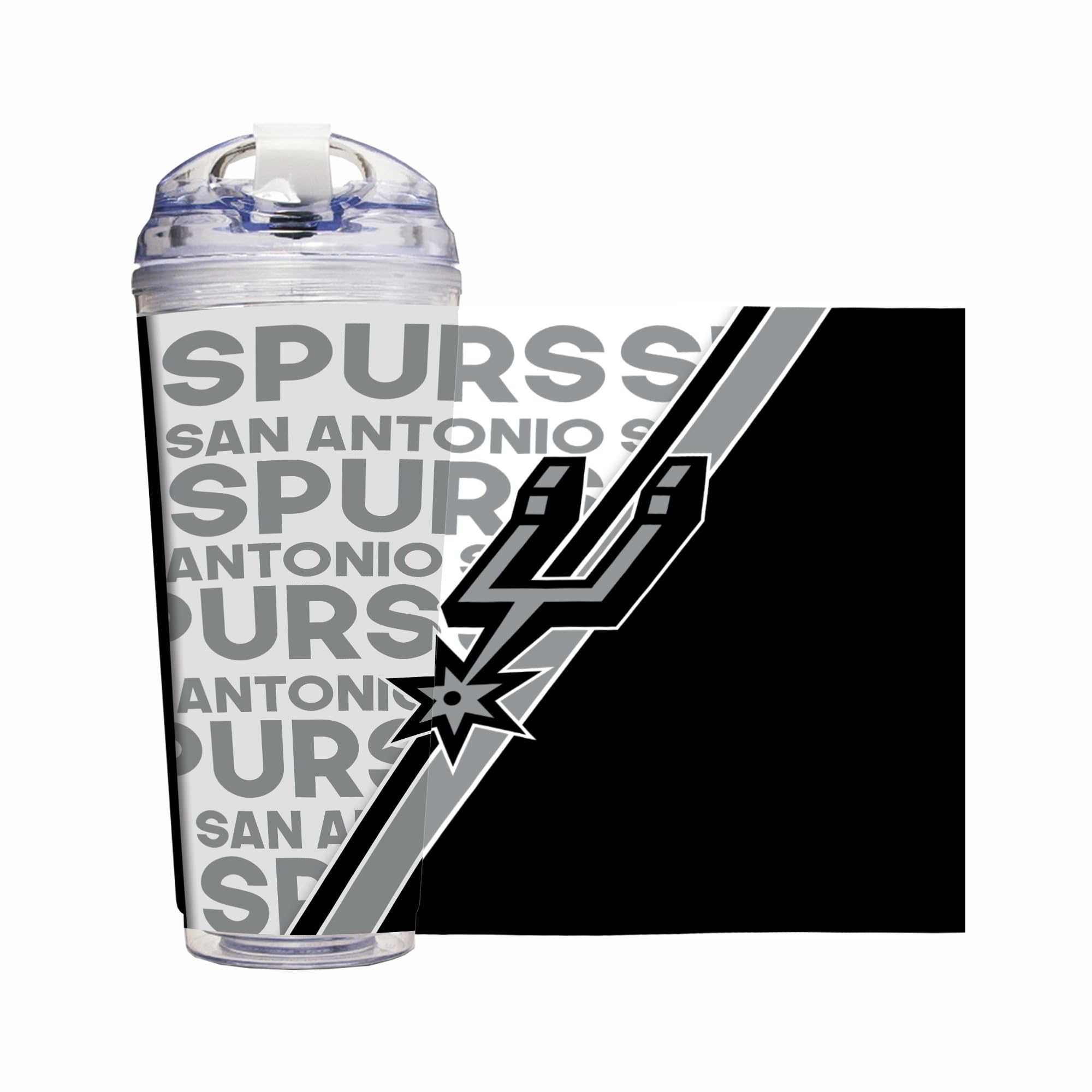 Gobelet acrylique Rico Industries NBA Spurs cadeau supporter