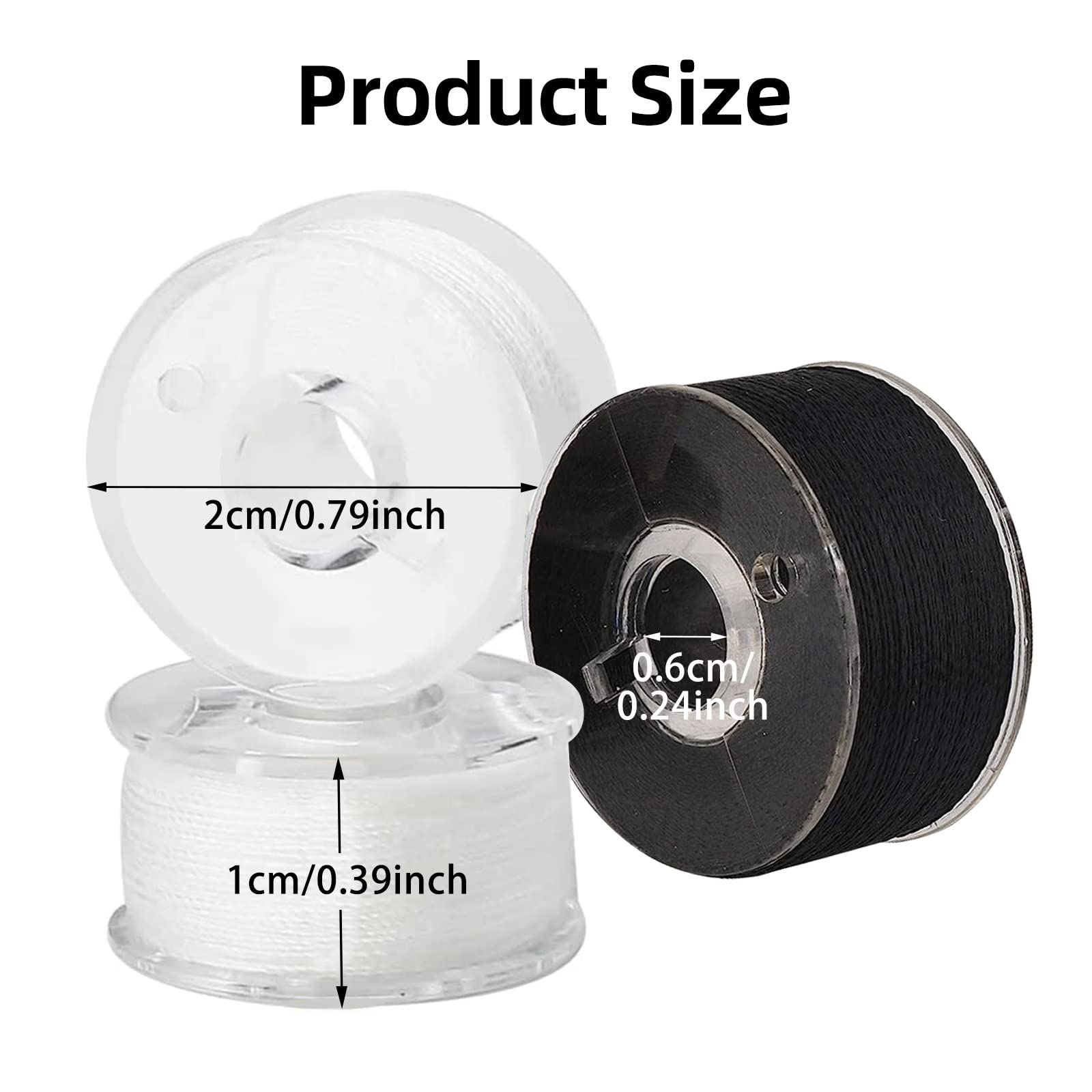 Lot de 25 bobines de fil à coudre argenté de 6 mm avec boîte de rangement, adaptées à la plupart des modèles - Beaux-Arts et Loisirs créatifs Lot de 25 bobines de fil à coudre argenté de 6 mm avec boîte de rangement, adaptées à la plupart des modèles - Beaux-Arts et Loisirs créatifs