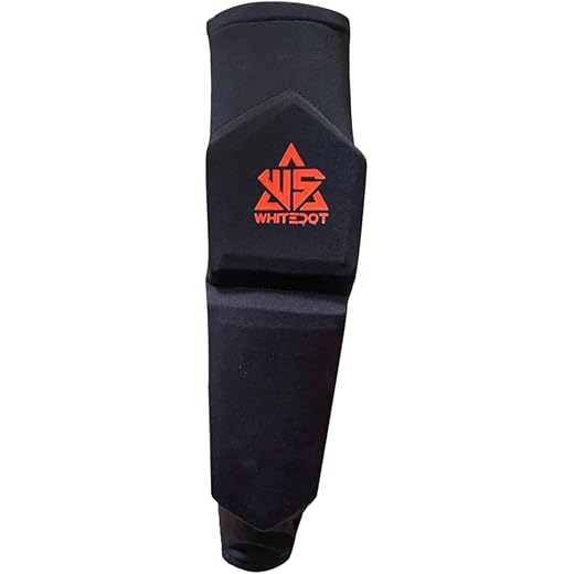 WHITEDOT Sports Men’s Cricket Elbow Guard – Lightweight, Flexible & Breathable Arm Sleeve for Batting & Fielding | High Impact Protection | Comfortable Fit for Players