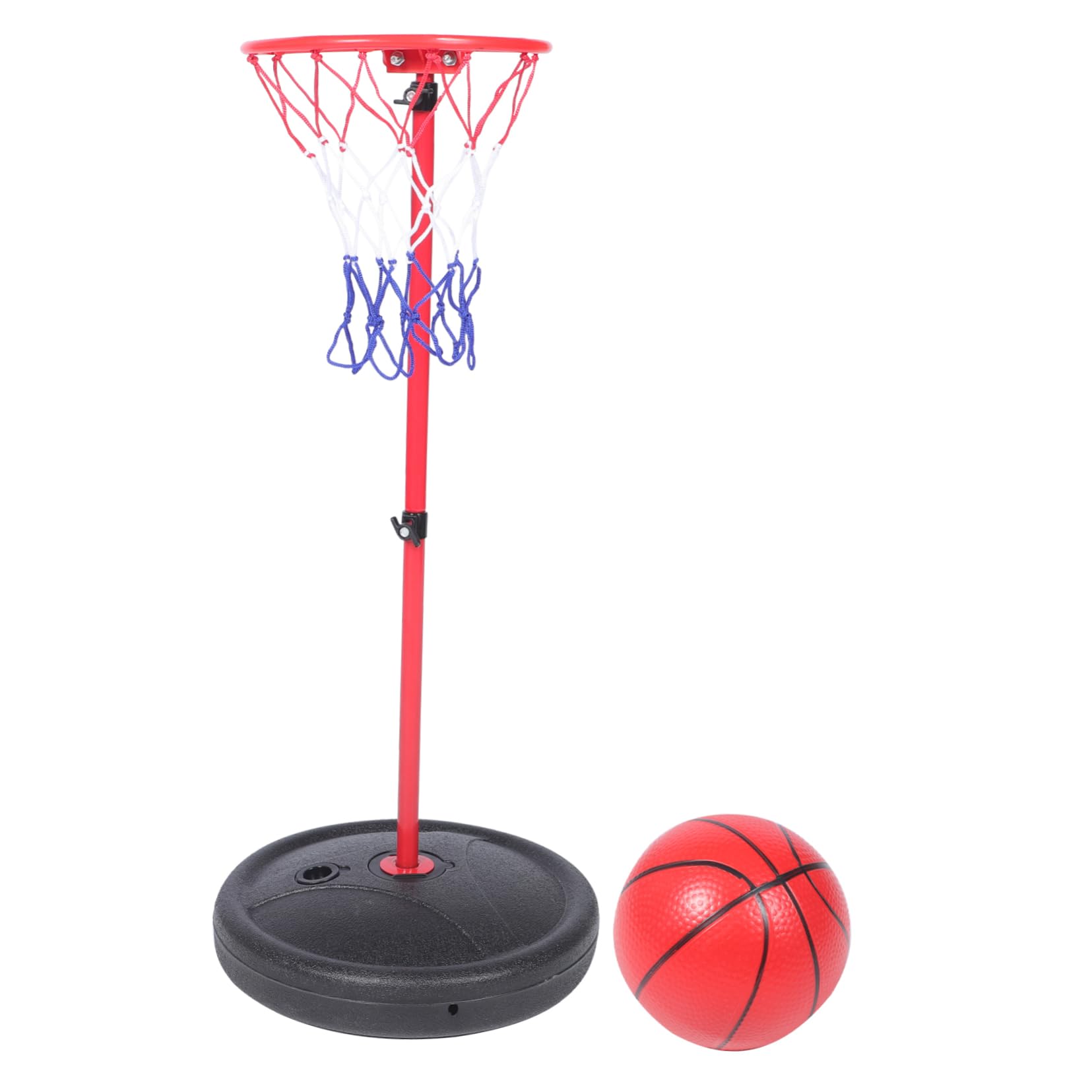 SUPVOX 1 Set Floating Basketball Hoop Inflatable Poolside Game with Detachable Frame for Summer Fun at Swimming Pools Beaches and Pool Parties Includes Inflatable Ball for