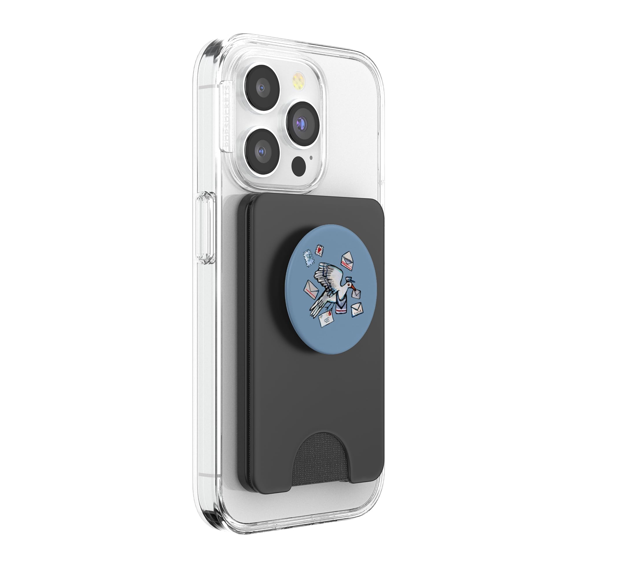 Correo Paloma Postal Birds & Mailman Arte PopSockets PopWallet para MagSafe