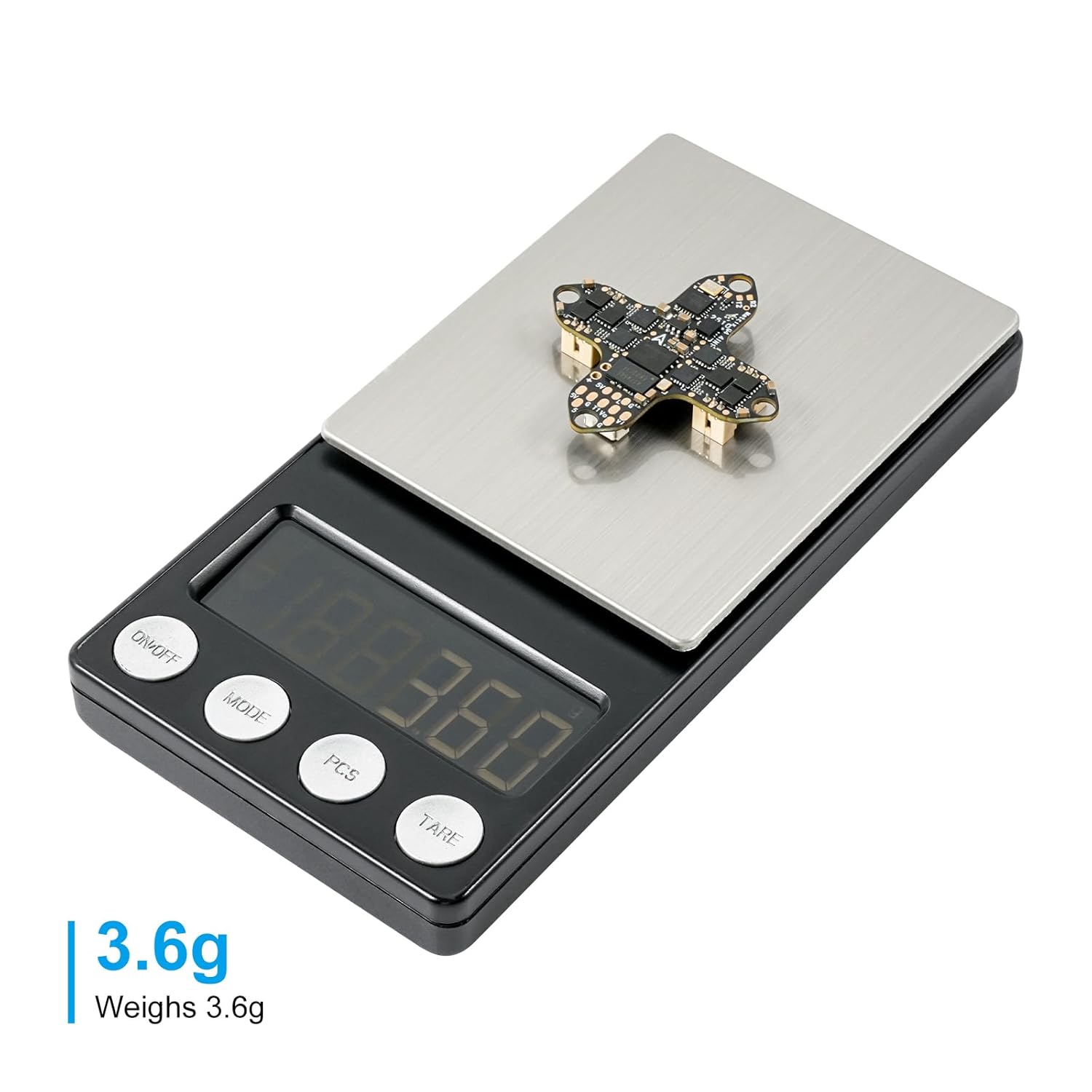 BETAFPV Matrix 1S G4 4IN1 Brushless Flight Controller, Built-in OSD for Analog Mastery, with Onboard Serial ELRS RX, 5V 3A BEC, 12A ESC, 16MB Blackbox, External VTX Soldering Pad for DIY Flexibility