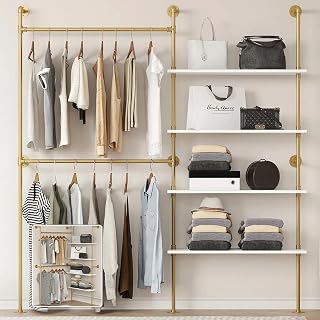 Industrial Pipe Clothing Rack