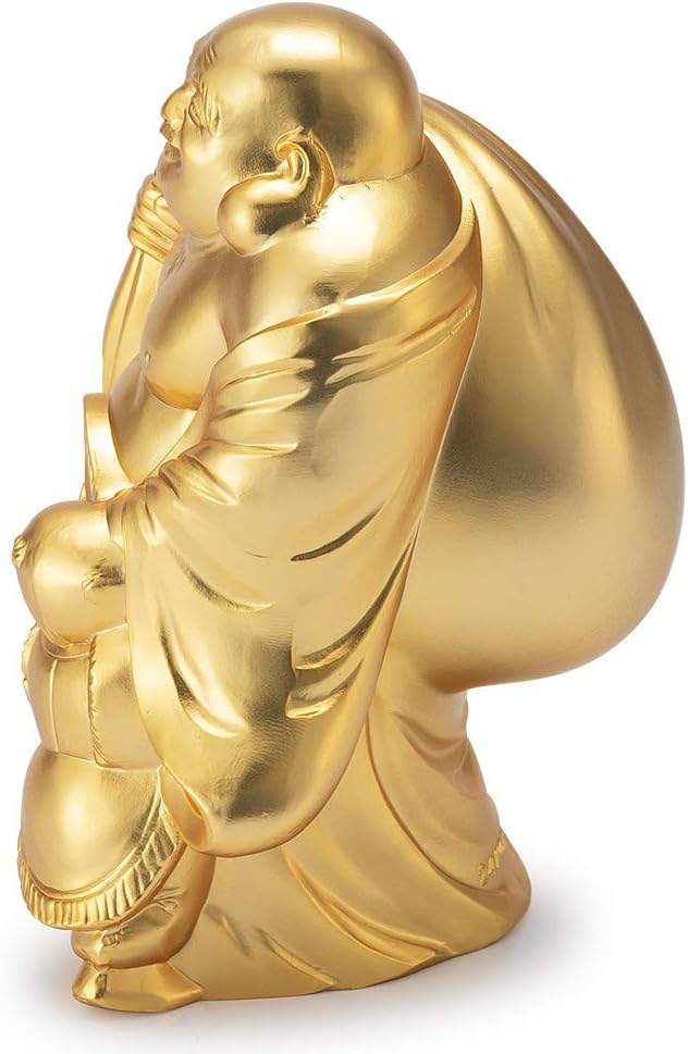滝田商店 仏像 開運招福七福神・布袋 【タンブル】 (高さ8.5cm×巾6cm)【牧田秀雲作】◆商売繁盛・無病息災・福徳・福運・厄除け【滝