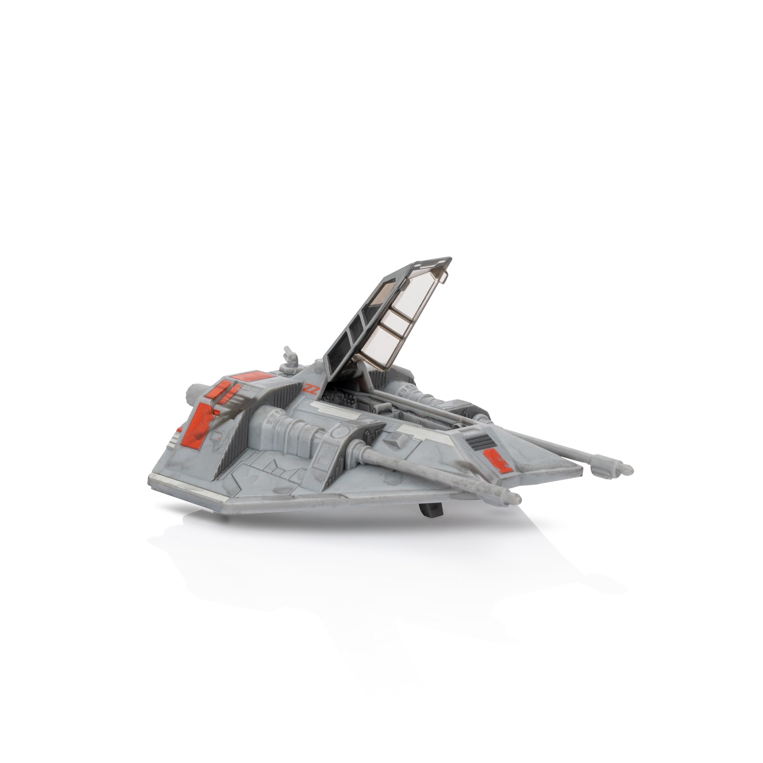 Star Wars Pack de Combat Micro Escadron Galactique Bataille de Hoth Marcheur AT-AT de 25 cm, Snowspeeder de 12,5 cm, AT-St de 7,5 cm et Huit Accessoires Micro Figurines de 2,5 cm